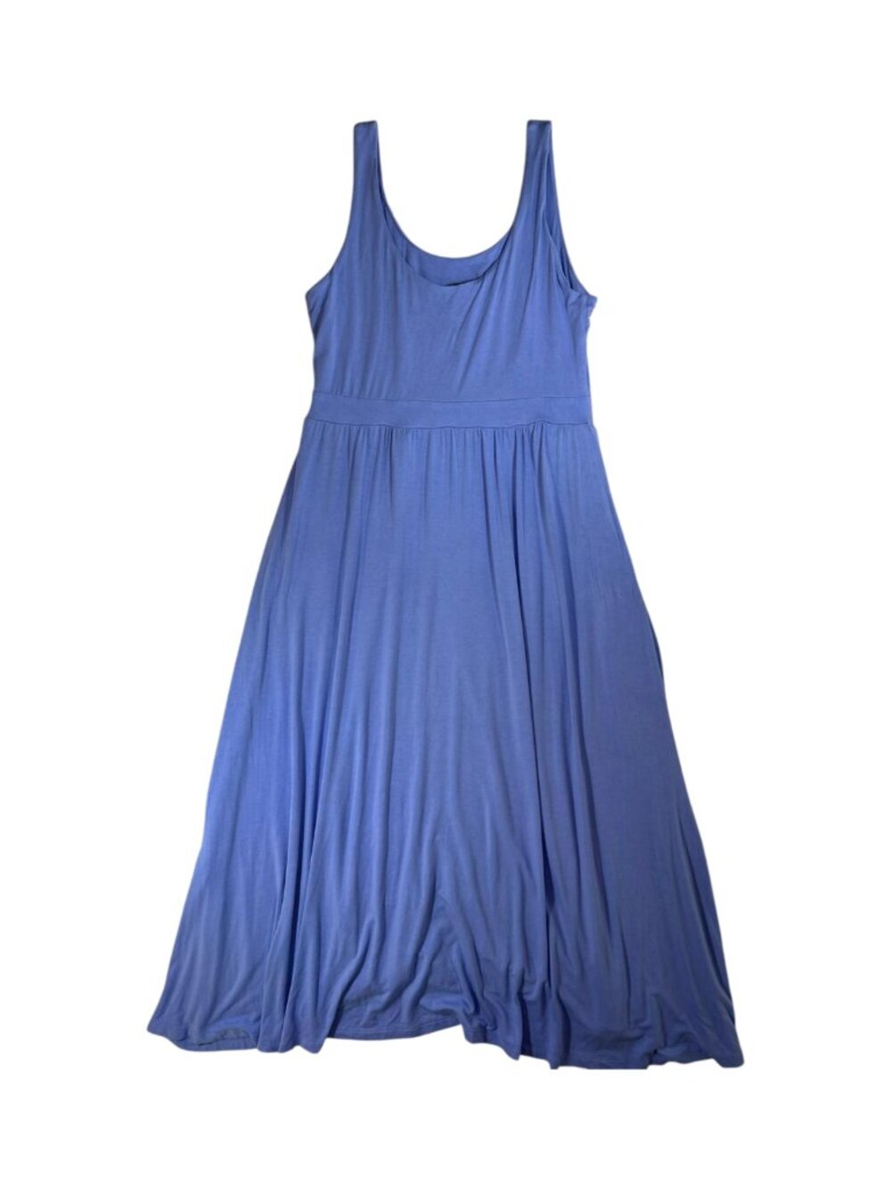 Black Tape Periwinkle Sleeveless Midi Dress ~ Size Large